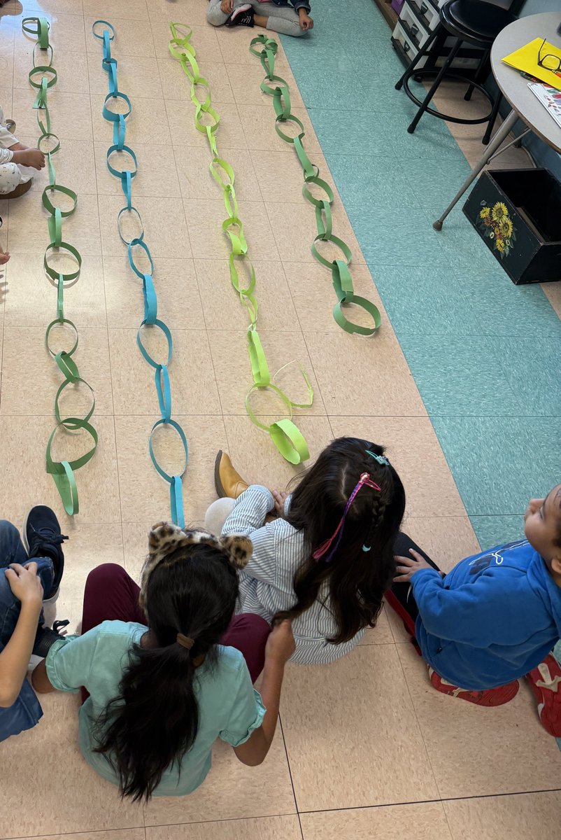 Claire Schick (Urizzo) (@mrs_schick_hb) on Twitter photo We had our first STEAM class today with <a href="/HSumwaltSTEAM/">Heather Sumwalt</a>. Our class worked together to create the longest chain using scissors, paper, glue, and teamwork!⛓️🤍<a href="/HamptonBaysES/">Hampton Bays ES</a> #WeAreHB #HBSTrong We had our first STEAM class today with <a href="/HSumwaltSTEAM/">Heather Sumwalt</a>. Our class worked together to create the longest chain using scissors, paper, glue, and teamwork!⛓️🤍<a href="/HamptonBaysES/">Hampton Bays ES</a> #WeAreHB #HBSTrong