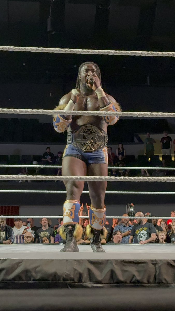 mattames's tweet photo. This is one massive joker! @Obaofwwe #NXTAugusta #champ https://t.co/fS0Sb4kJe1