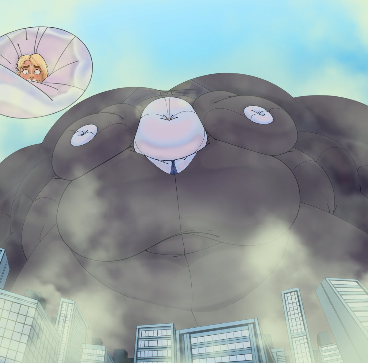 guess you don't have to swing around the city when you are literally all around the city 🕷️