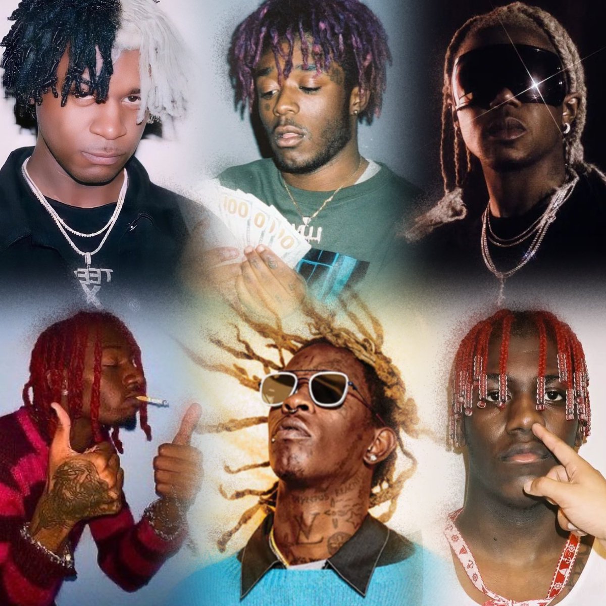 Rappers Hair Color in their PRIME