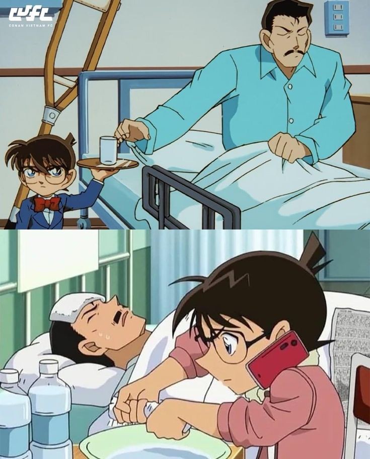 Shinichi =conan , does this to marry his daughter 🤭