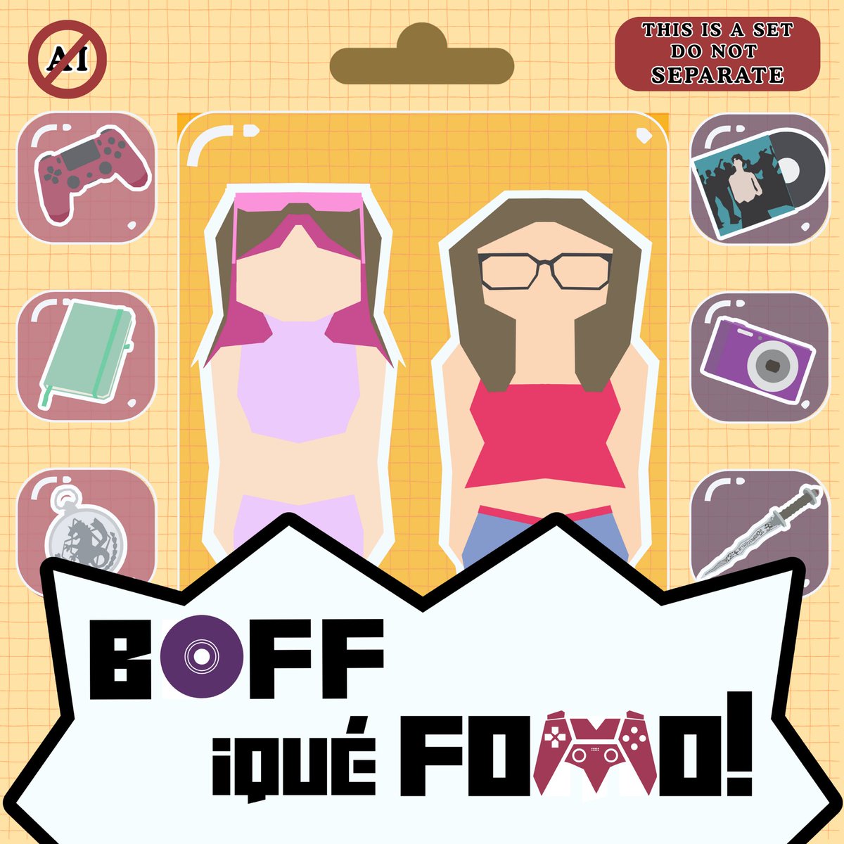 Boff, Qué FOMO! próximamente 🎮💿

Vuestras futuras mamarrachas de confianza están a punto de estrenar vuestro próximo programa favorito ✨