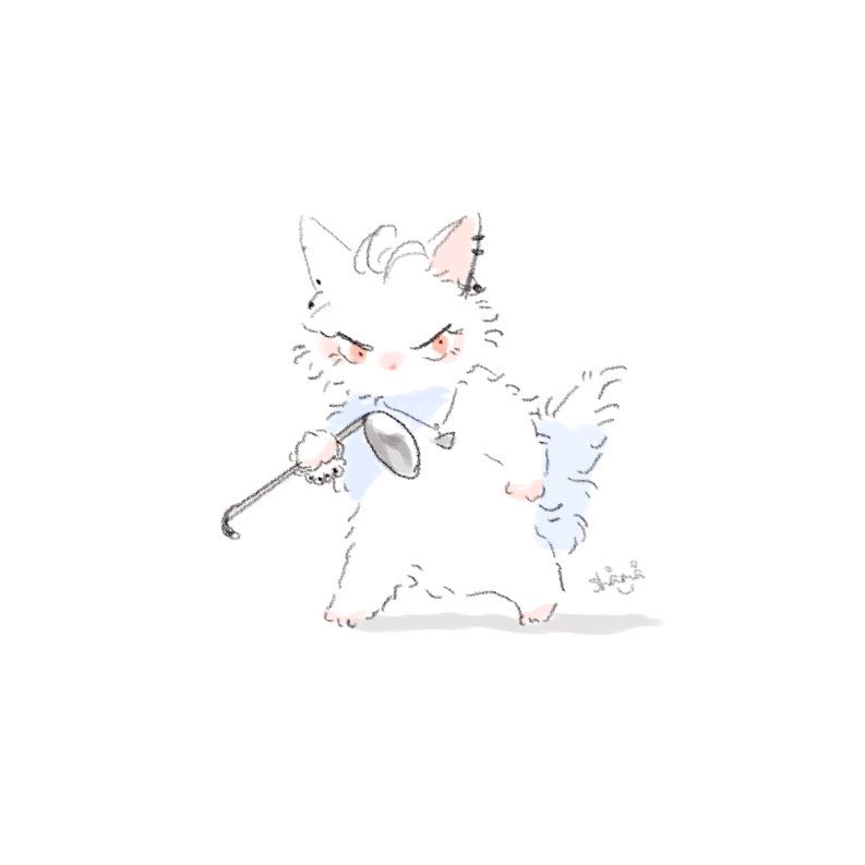 ⚠️擬獣化注意🚨
起きな！朝だ☀️朝だ起きな！！