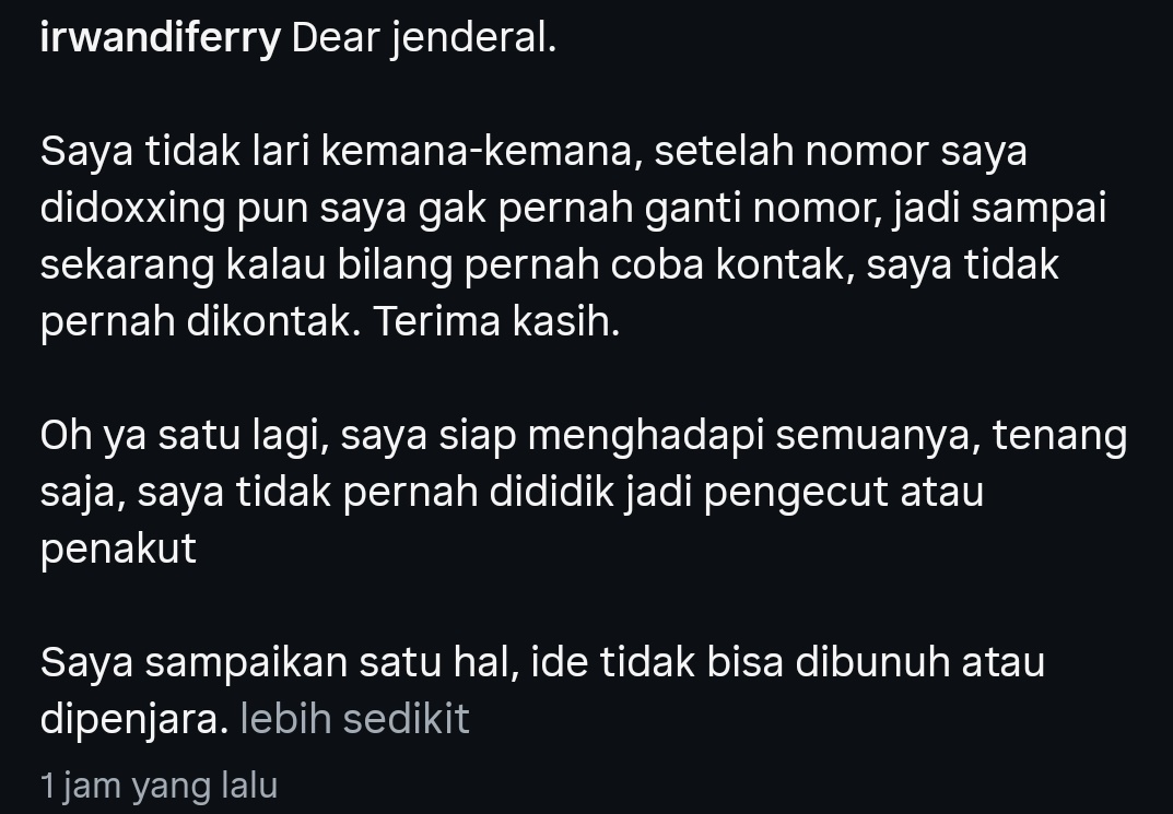 aku disini engkau disana tweet media