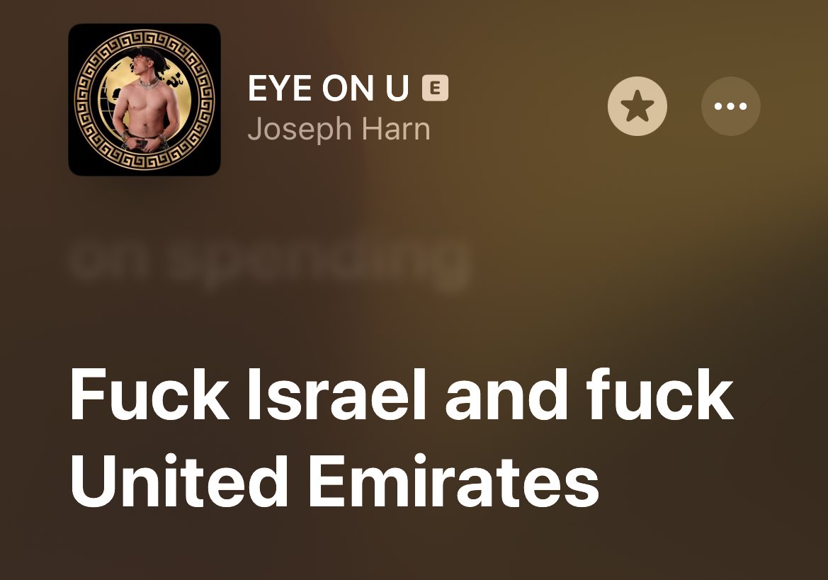 Whitexican dropping an intifada anthem was not on my 2025 bingo card