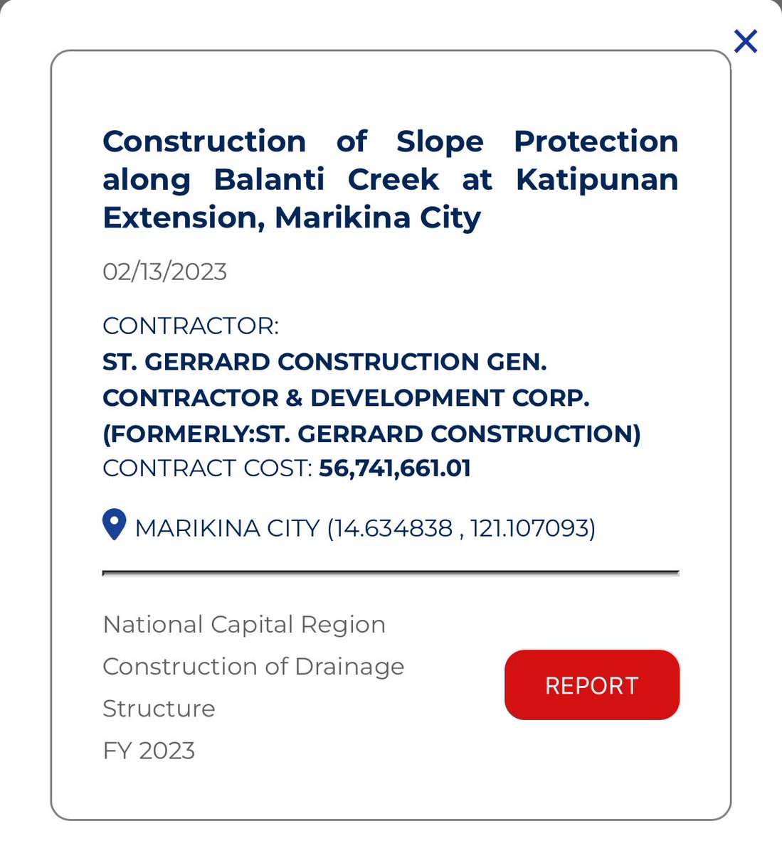 These the 3 projects of the Discayas in Marikina from 2019, 2022 and 2023.
