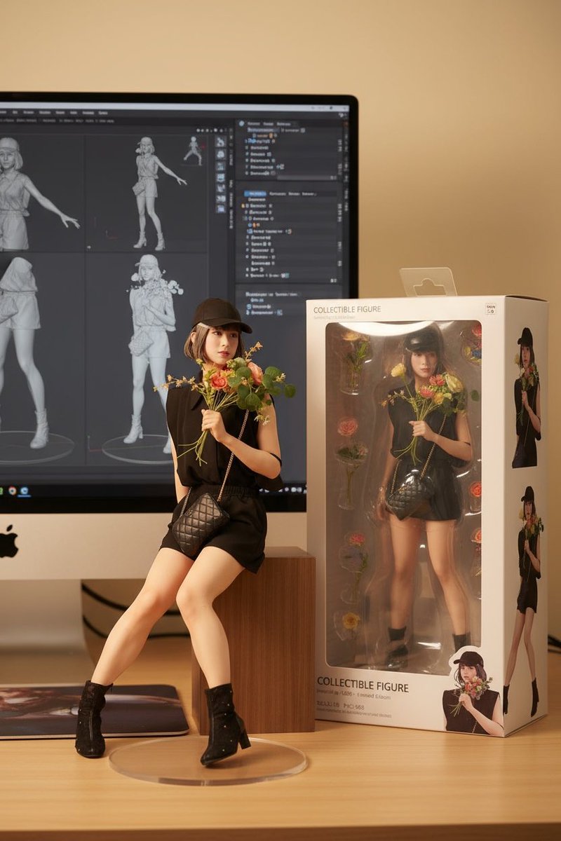 作り物にされちゃった☺️