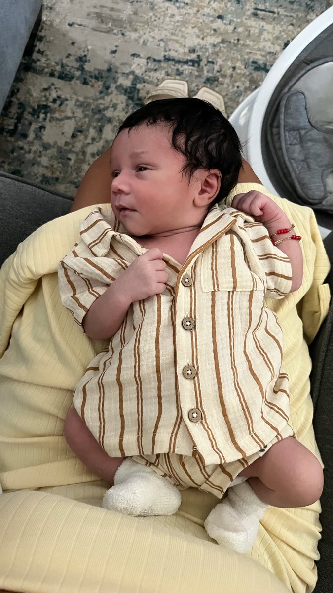 theogpooh's tweet image. Look at my grandson today 🧸❤️