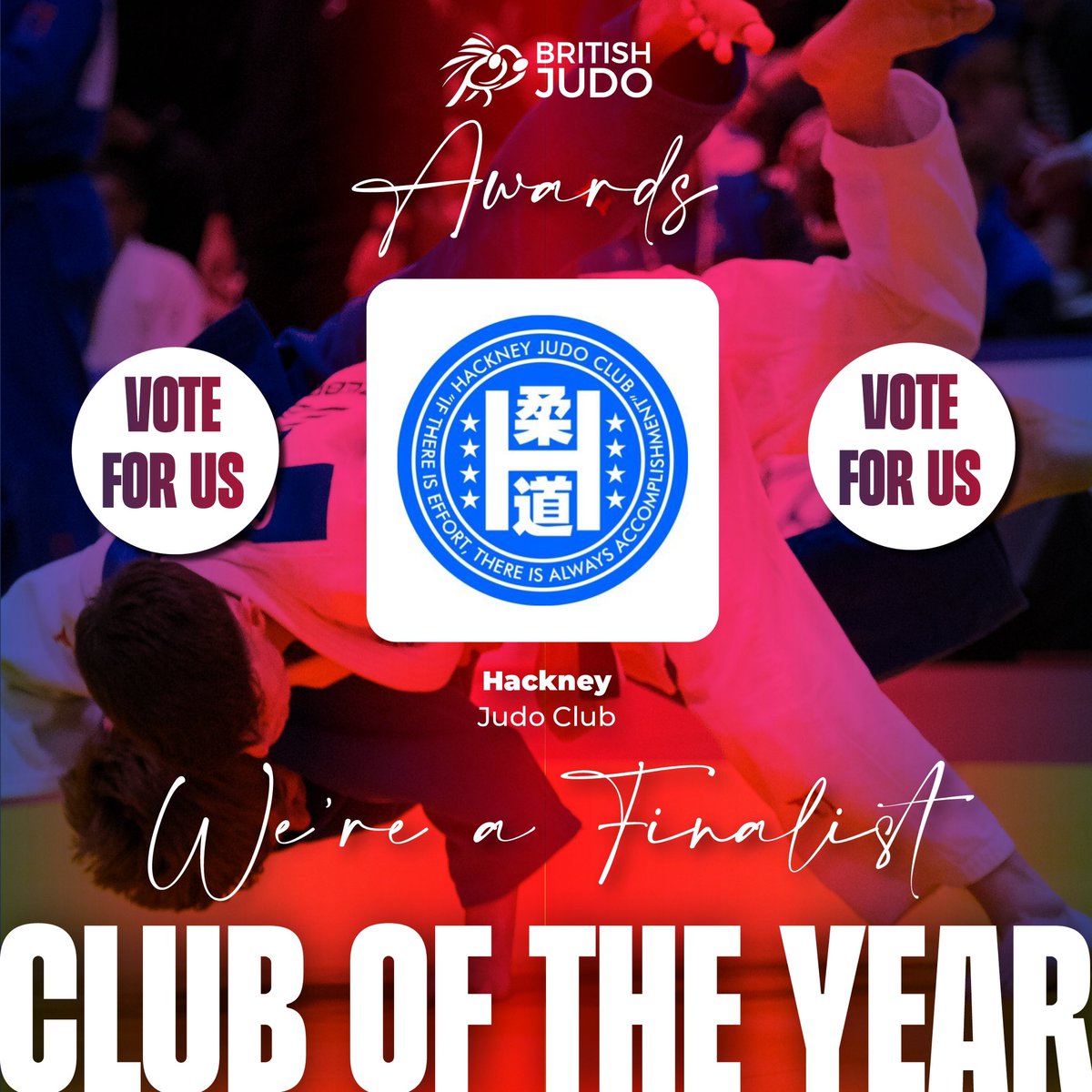 HackneyJudo's tweet image. We are so honoured that our club is shortlisted for the BJA club year award 2025 and our very own Sensei Ricky is also up for the Kano award for his tireless commitment to the sport.

Vote now!

britishjudo.org.uk/compete/2025-a…

#judo #hackneyjudoclub #awards #inclusion #morethansport