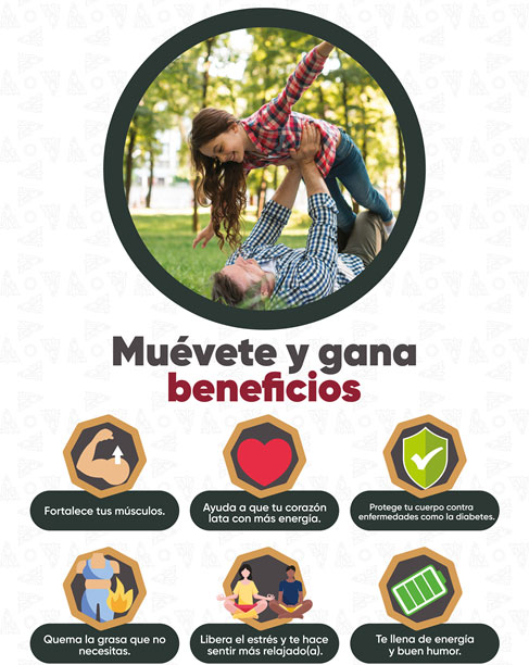 Moverte te trae beneficios a tu salud! #SNSP2025