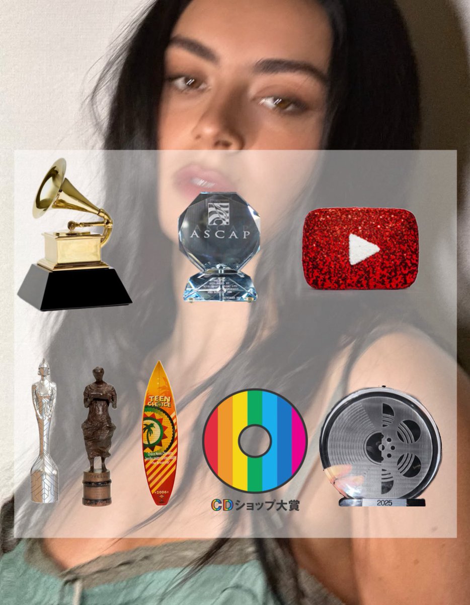Charli xcx has reached the esteemed GAYBITCH status, earning a Grammy, an ASCAP Pop Music Award, a YouTube Music Award, a BRIT Award, an Ivor Novello Award, a Teen Choice Award, a CD Shop Award, and a Hollywood Music Video Award.

Congrats to the GAYBITCH winning artist!