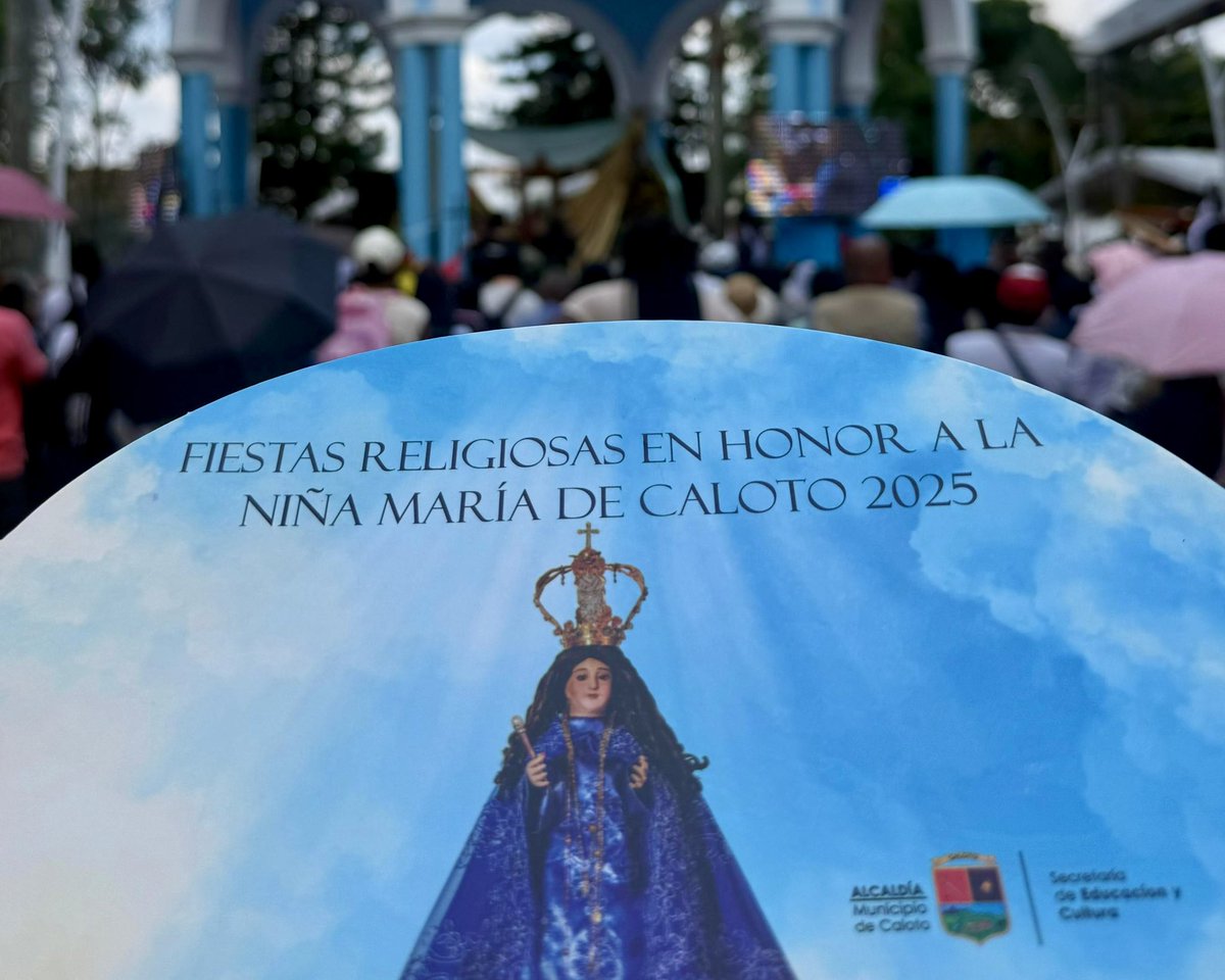 ferneysilvaid's tweet image. Hoy acompañamos en #Caloto la celebración de la Niña María, una tradición que no es solo devoción religiosa, sino también un símbolo de fe y cultura.

Cada septiembre, esta fiesta nos recuerda que la unión de la comunidad mantiene viva la identidad de nuestro departamento.