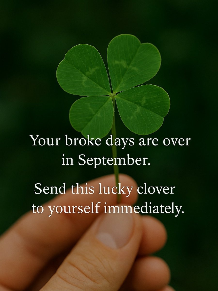 Type 888 to affirm this for yourself!🍀