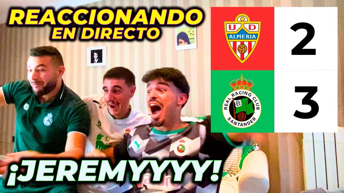 😎 ¡Qué Pase el Siguiente!

🔴 Vídeo Completo:
youtu.be/1k3U6WWWFoM?si…

#lefutbolin #futbol #laliga #realracingclub #laligahypermotion