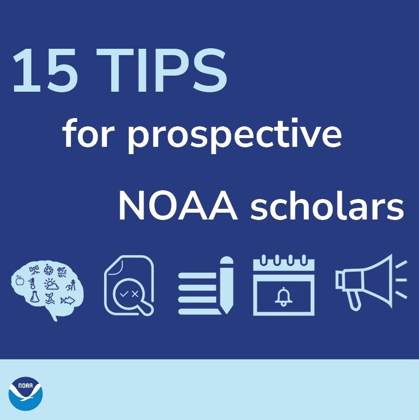Save the date! The application for the 2026 Hollings scholarship is opening October 1, 2025! Check out our 15 tips for applicants:
noaa.gov/education/stor…
#NOAAScholars