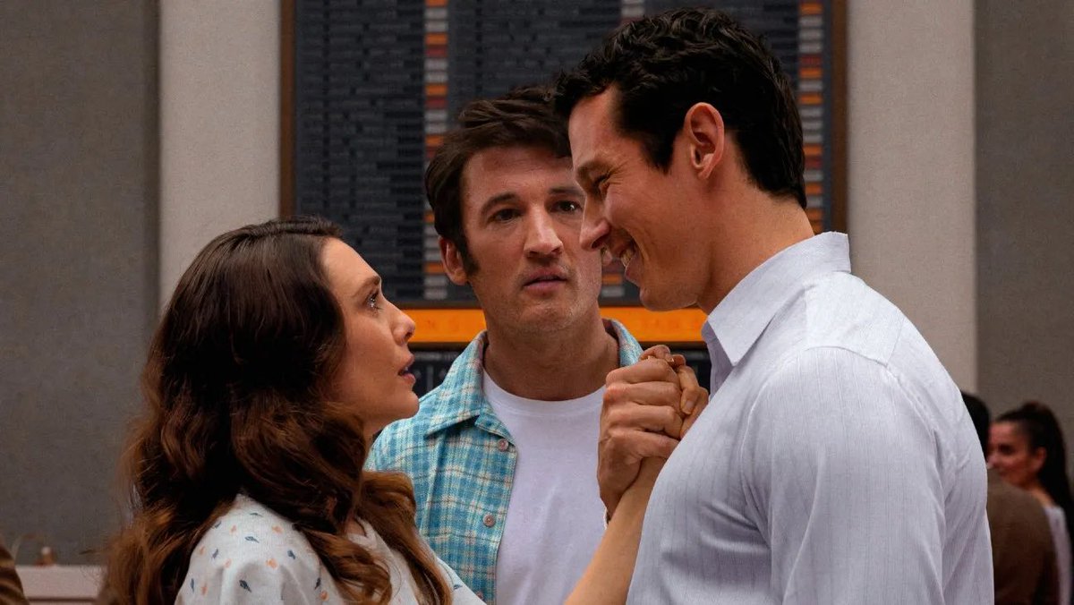 NextBestPicture's tweet photo. There may be no such thing as perfection, but ETERNITY comes remarkably close for the romantic comedy genre. Blending the high-concept brilliance of “The Good Place” with the emotional power and creativity of “Eternal Sunshine of the Spotless Mind,” it excels on the charm of Elizabeth Olsen, Miles Teller, and Callum Turner, boosted by hilarious supporting work from Da’Vine Joy Randolph and John Early. Sweet, poignant, and funny, with ingenious production design and a warmly affecting score, it offers such a clever take on love and the afterlife that if eternity really exists, this is the version I would personally prefer.