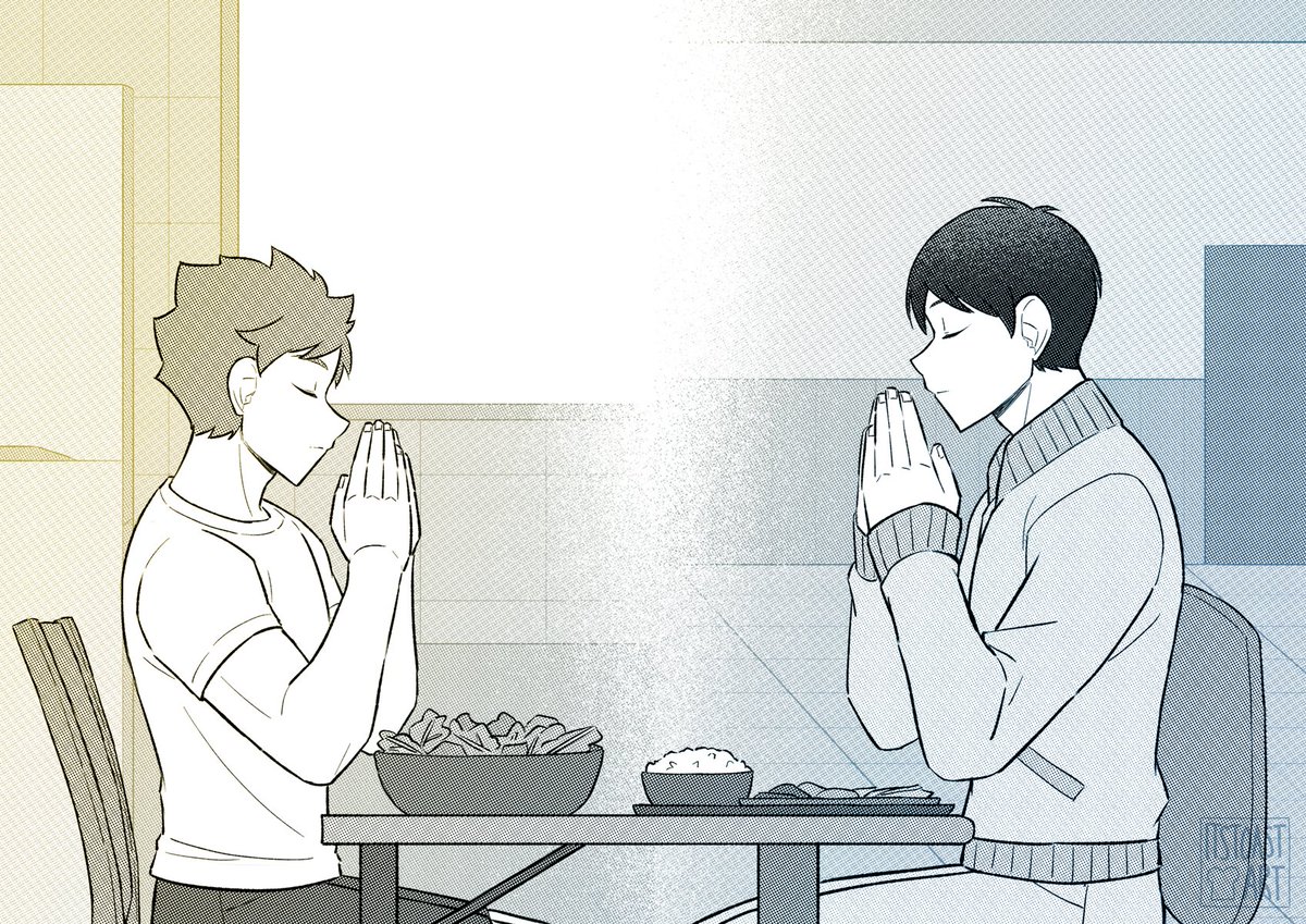 day 2: long-distance relationship 🍚 #KageHinaFest