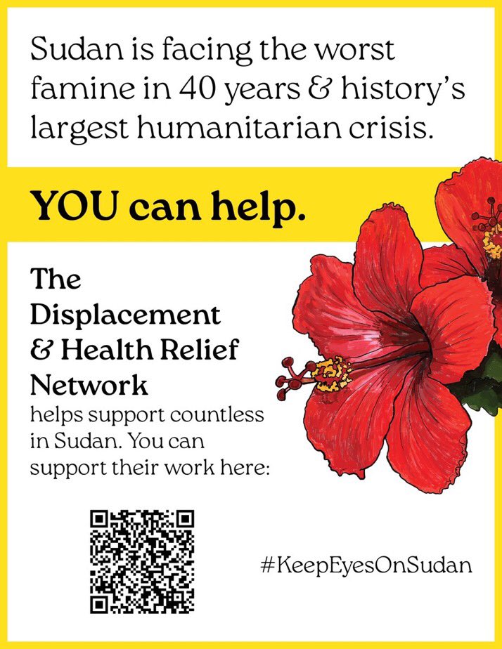 let’s keep this momentum for <a href="/DHRNofficial/">Displacement & Health Relief Network</a> going!!