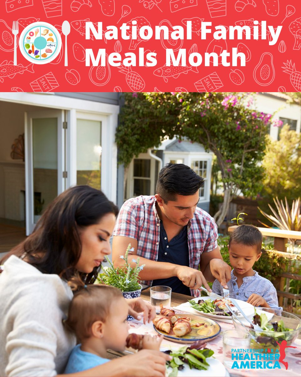 PHAnews's tweet image. September is National Family Meals Month! Did you know that children who regularly eat meals with their families eat more fruits and veggies? Family meals are a great way to stay connected with loved ones and can encourage more nutritious eating habits down the line.