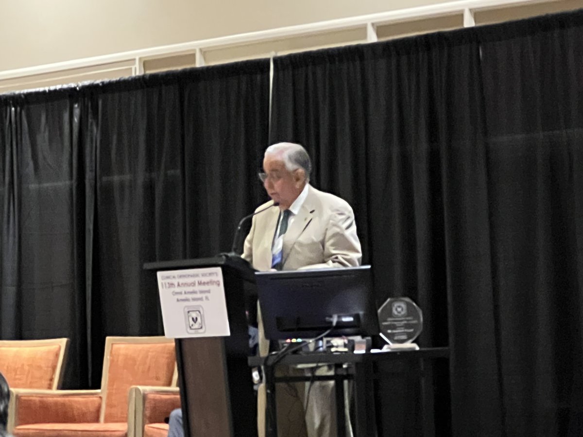TulaneOrtho's tweet photo. The Clinical Orthopaedic Society presented Dr. Raoul P. Rodriguez the Lifetime Achievement and Legacy Award last week. Drs. Savoie, Sanchez, O'Brien and the Rodriguez family celebrated him at the COS Annual Meeting.
#DoctorSpotlight #TulaneDoctors #TulaneMed #Orthopaedics https://t.co/gUzS6S0o3Z