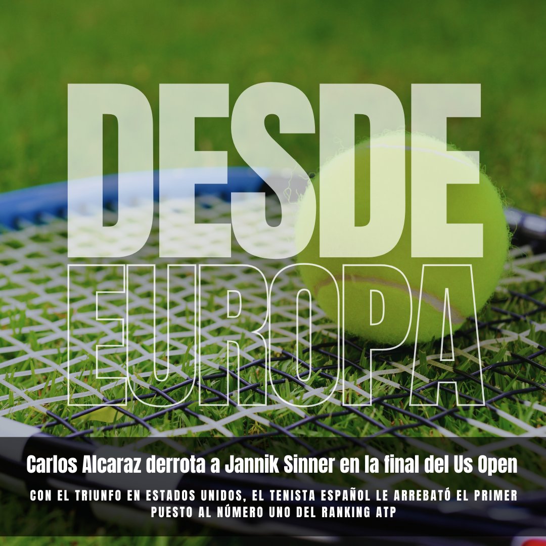 #DesdeEuropa y el mundo con <a href="/Hector_Badillo/">Héctor Badillo</a>

- Presidente de #España anuncia 9 medidas para frenar el #Genocidio en #Gaza
- <a href="/realDonaldTrump/">Donald J. Trump</a> asegura que #LíderesEuropeos viajarán a #EstadosUnidos para discutir el fin de la guerra en #Ucrania
- Carlos Alcaraz (<a href="/carlosalcaraz/">Carlos Alcaraz</a>)