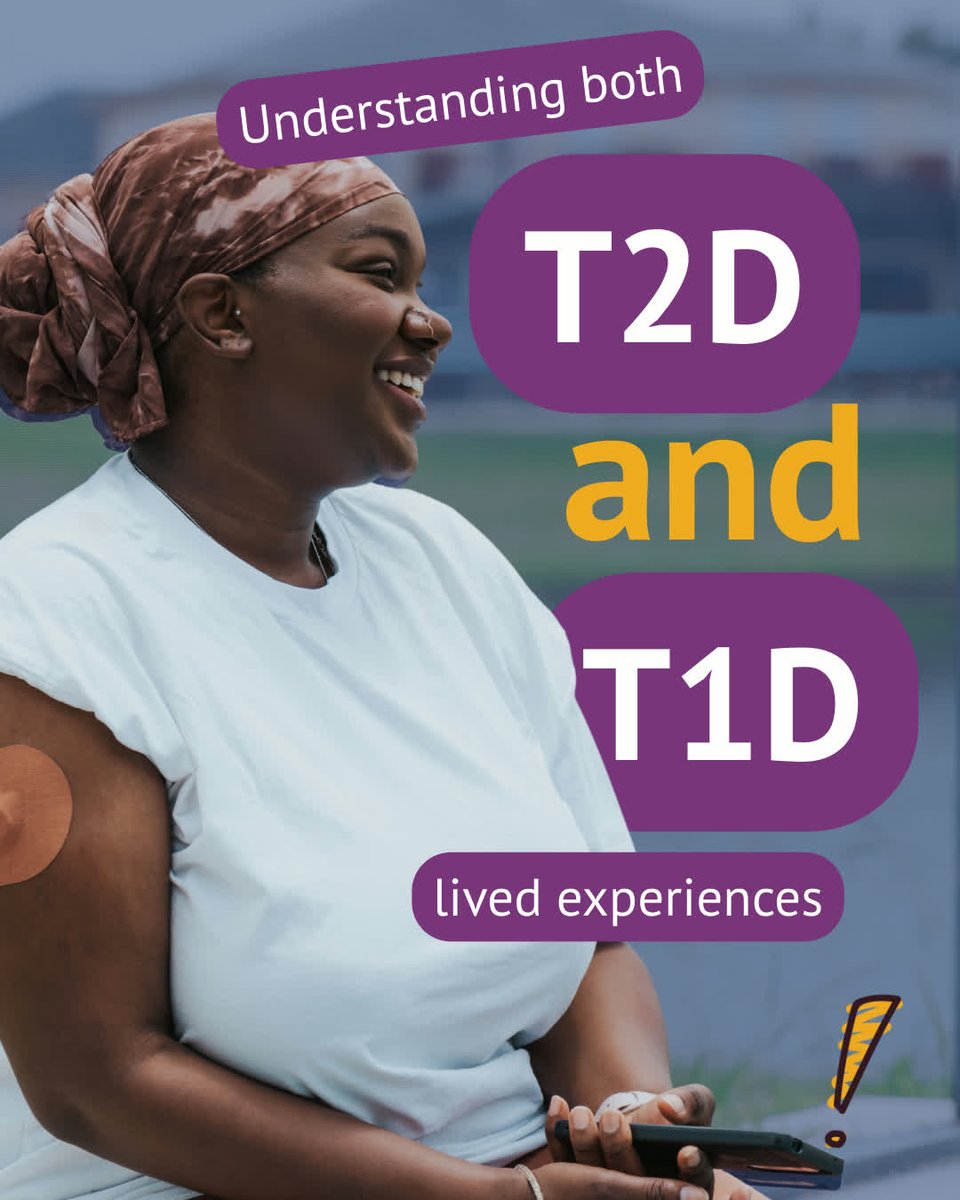 🧠 T2D
• Often misunderstood
• Can involve insulin resistance, but not always

🩺 T1D
• Often misdiagnosed
• Requires (or will require) insulin as part of care

Every journey is unique — and deserves compassion. 💙
📚 CDC, ADA

#T1D #T2D #DiabetesTypes #DoingDiabetesYourWay