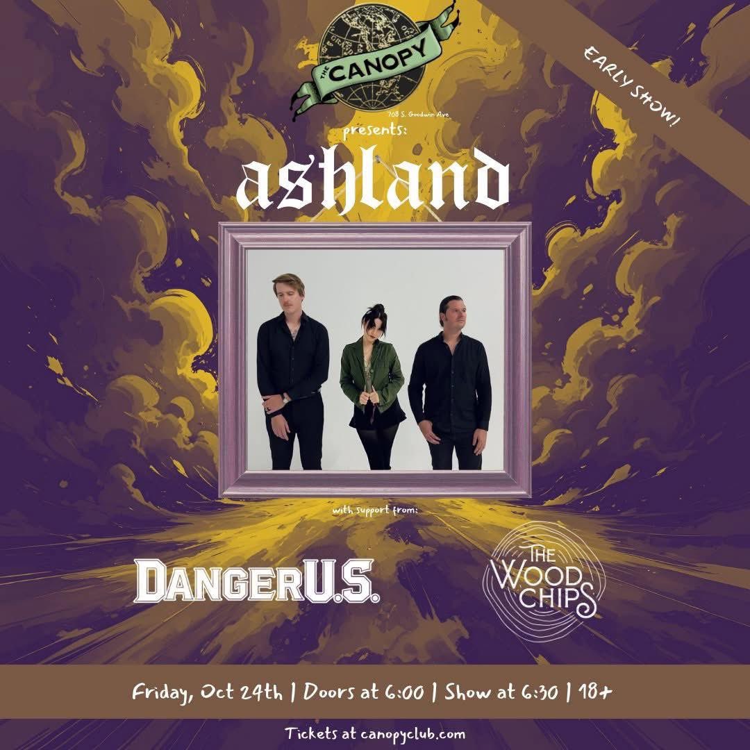CHAMPAIGN ILLINOIS! we’re ripping a gig with our friends DangerUS &amp; our soon to be friends The Wood Chips 10/24 <a href="/Canopy_Club/">The Canopy Club</a> 🔥
