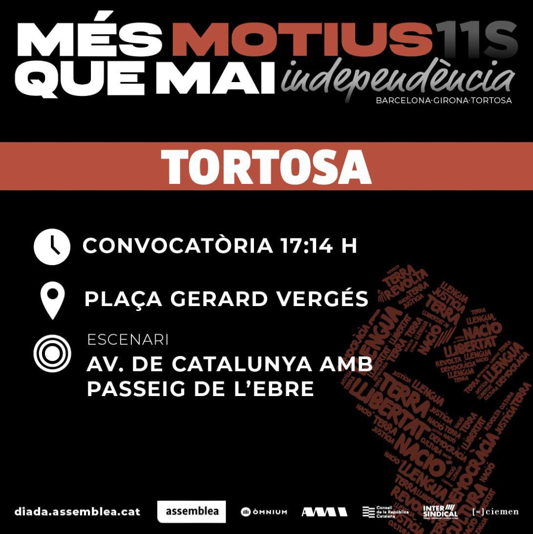 PLPonent's tweet photo. Contra el desànim, la resignació i els desmobilitzadors, a les comarques de Ponent i arreu, aquesta diada mobilitza't per la independència! https://t.co/gkW65lzRxQ