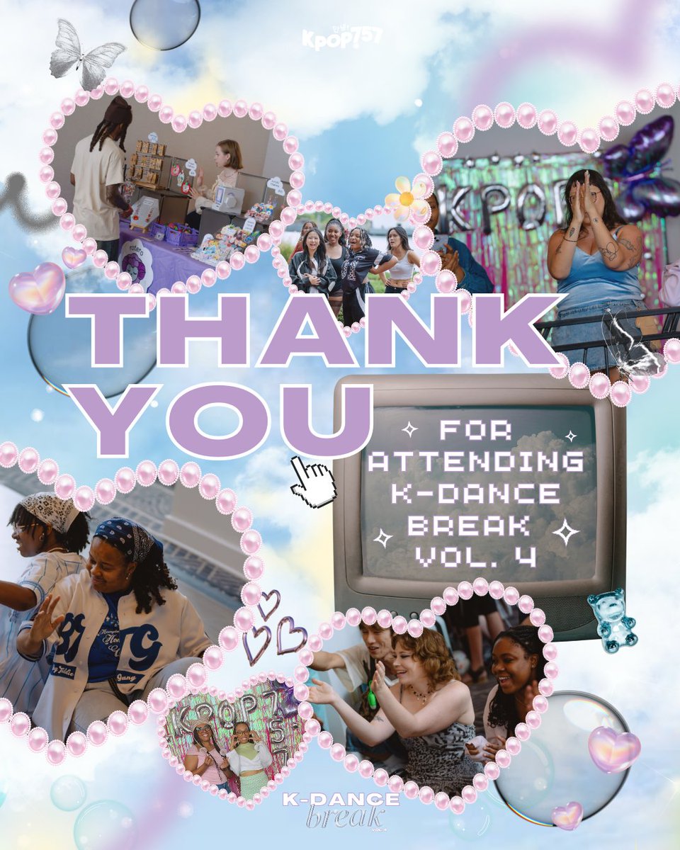 Kpop757VA's tweet photo. Thank you SO MUCH for being a part of our final event, K-Dance Break vol. 4! You all truly make us feel special! (๑´>᎑<)~*˚⋆。 °✩₊
#kpopevent #kpopva #kpopvirginia #downtownnorfolk #kpop757 #hamptonroads #kcommunity https://t.co/Vh02TskG2D
