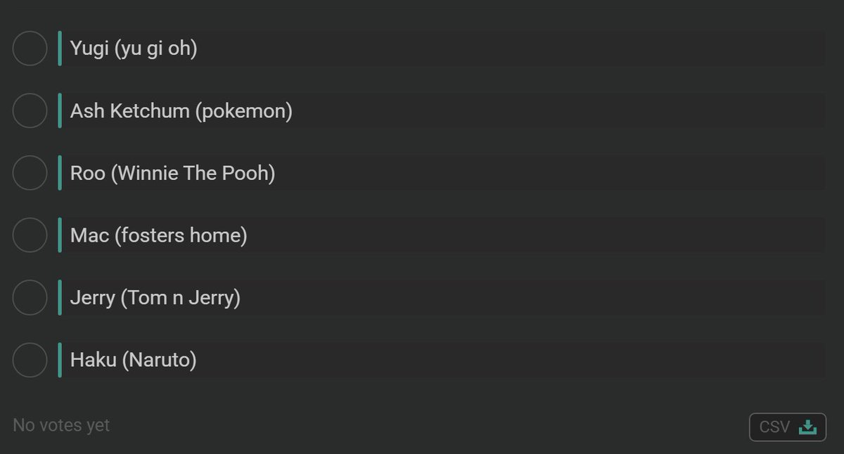 these polls are getting huge X_x

Reminder to my subs to vote on the character they want!