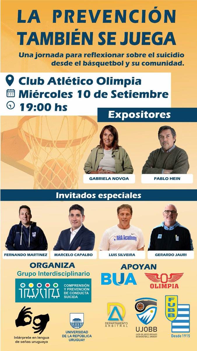 Este miércoles en Olimpia