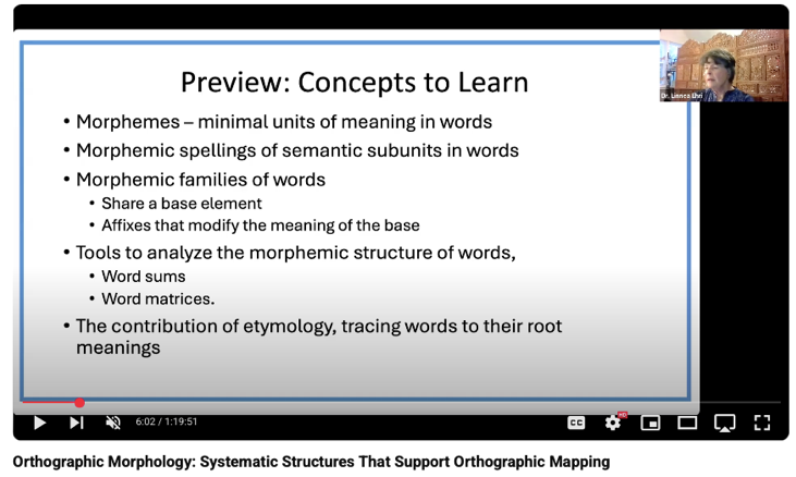 youtu.be/X964KdMVYMQ?si… Those interested in SWI and the matrix and word sum in research and practice should study this talk from Sue Hegland by Dr. Ehri's invitation.  In her into to Sue's talk, note that Ehri encourages teachers use the matrix and word sum into their practice.