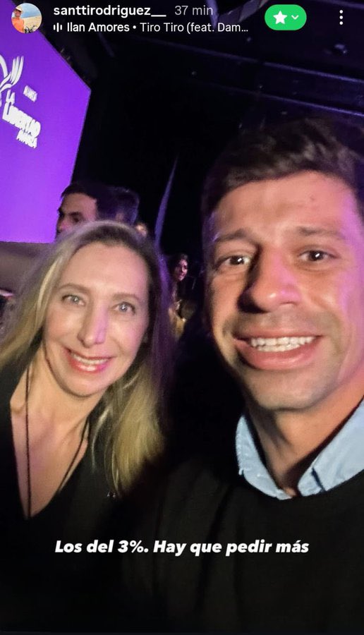 DanannOficial's tweet image. El primer candidato a concejal de La Libertad Avanza, suplente por la octava sección electoral, publicó hace un rato estas historias en Instagram.
Parece que éramos todos infiltrados menos los infiltrados, no, @JMilei?
