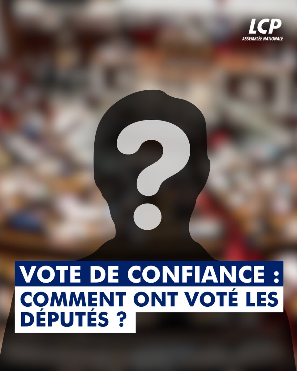 LCP's tweet image. Comment s&apos;est positionné votre élu lors du vote de confiance ? Réponse ici. &amp;gt;&amp;gt; bit.ly/3JLJdR3 (Par @RaphMarchal) 
#AssembléeNationale #VoteDeConfiance #DirectAN