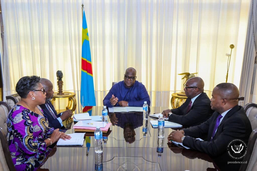 « le Chef de l'État voudrait absolument que nous travaillions en parfaite collaboration avec le gouvernement pour faire triompher la cause du pays. En ce moment où le pays est dans une phase cruciale, le PR continue de se déployer diplomatiquement pour la sécurité du pays».VK