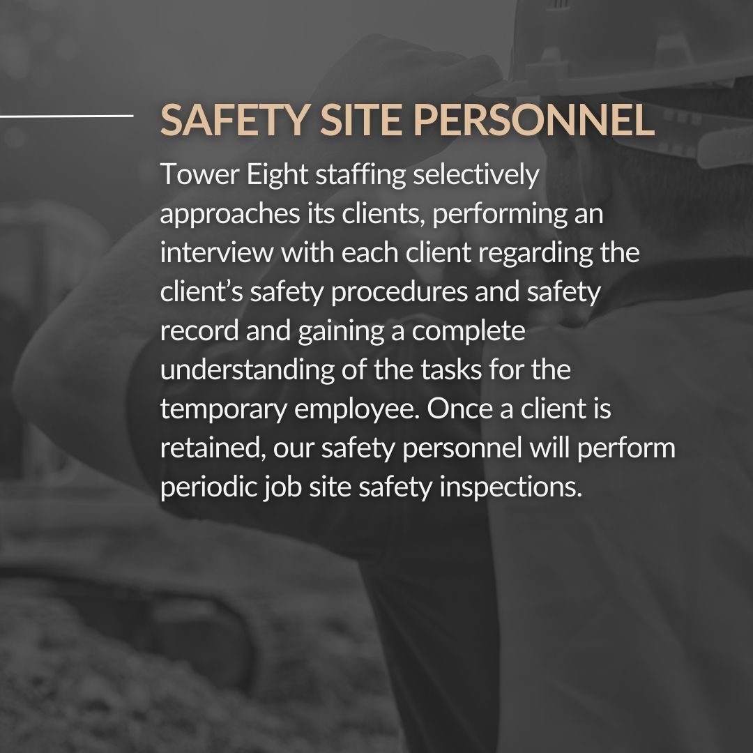 TowerStaffing's tweet image. With Tower Eight, you&apos;re not just staffing; you’re strengthening your safety net. OSHA‑certified workers, proactive safety inspections, dedicated management support; you’re covered every step of the way.
bit.ly/4jC4b19

#temporarywork #tempwork