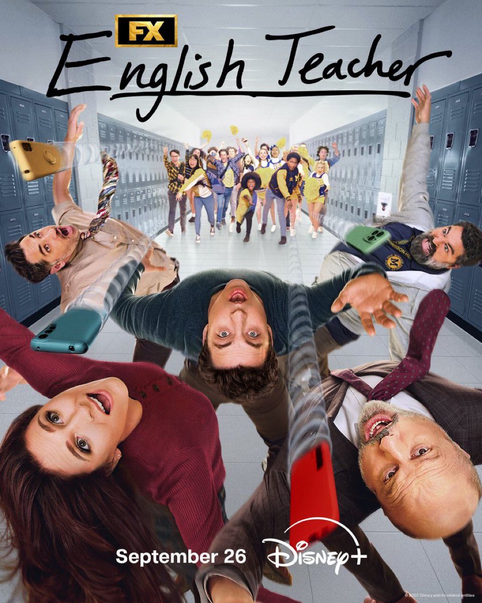mkottick's tweet image. New Poster : Disney’s #FXProductions series #EnglishTeacher Season 2 premieres on Disney’s #FXNetwork on September 25, 2025 &amp;amp; next day on #DisneyPlusHulu &amp;amp; Disney’s #Hulu in the U.S. 🇺🇸 &amp;amp; #DisneyPlus Canada 🇨🇦 #TheWaltDisneyCompany