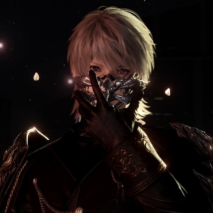 alskrrt's tweet image. anyone else see a resemblance between xavier and ghostblade? i tried to recreate his outfit in the glint photo booth #lads #tbhx