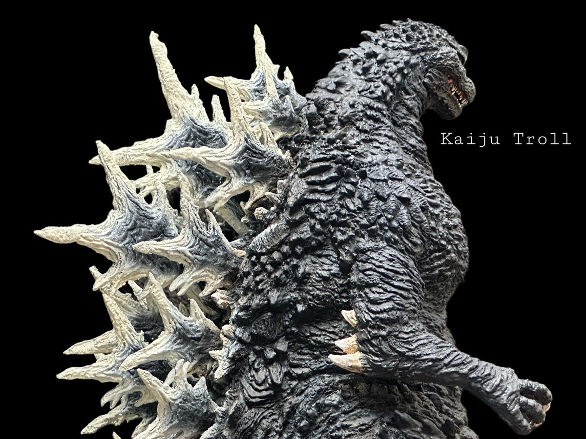 nialrebmos's tweet photo. Finished @ts_yamawaki Minus 1 with classic color scheme!! Cheers #ゴジラ #モスラ #怪獸 #哥吉拉 #哥斯拉 #toys #figure #xplusgodzilla #shingodzilla #godzilla #godzillaart #gojira #toho #godzillamovie #godzilla2019 #godzilla2014 #godzilla1989 #kingghidorah #teamgodzilla #godzilla https://t.co/hCFRJQbBUE