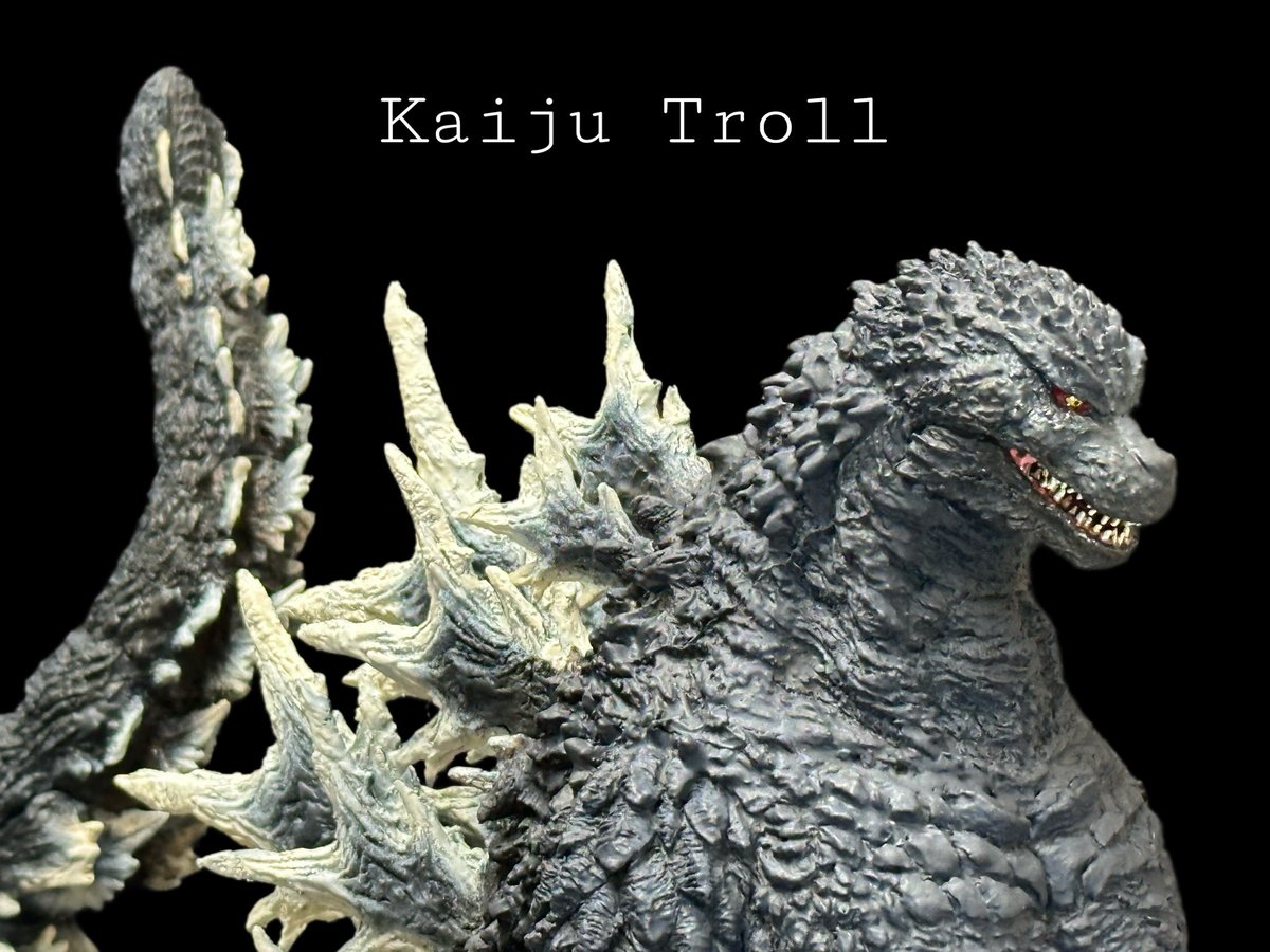 nialrebmos's tweet photo. Finished @ts_yamawaki Minus 1 with classic color scheme!! Cheers #ゴジラ #モスラ #怪獸 #哥吉拉 #哥斯拉 #toys #figure #xplusgodzilla #shingodzilla #godzilla #godzillaart #gojira #toho #godzillamovie #godzilla2019 #godzilla2014 #godzilla1989 #kingghidorah #teamgodzilla #godzilla https://t.co/hCFRJQbBUE