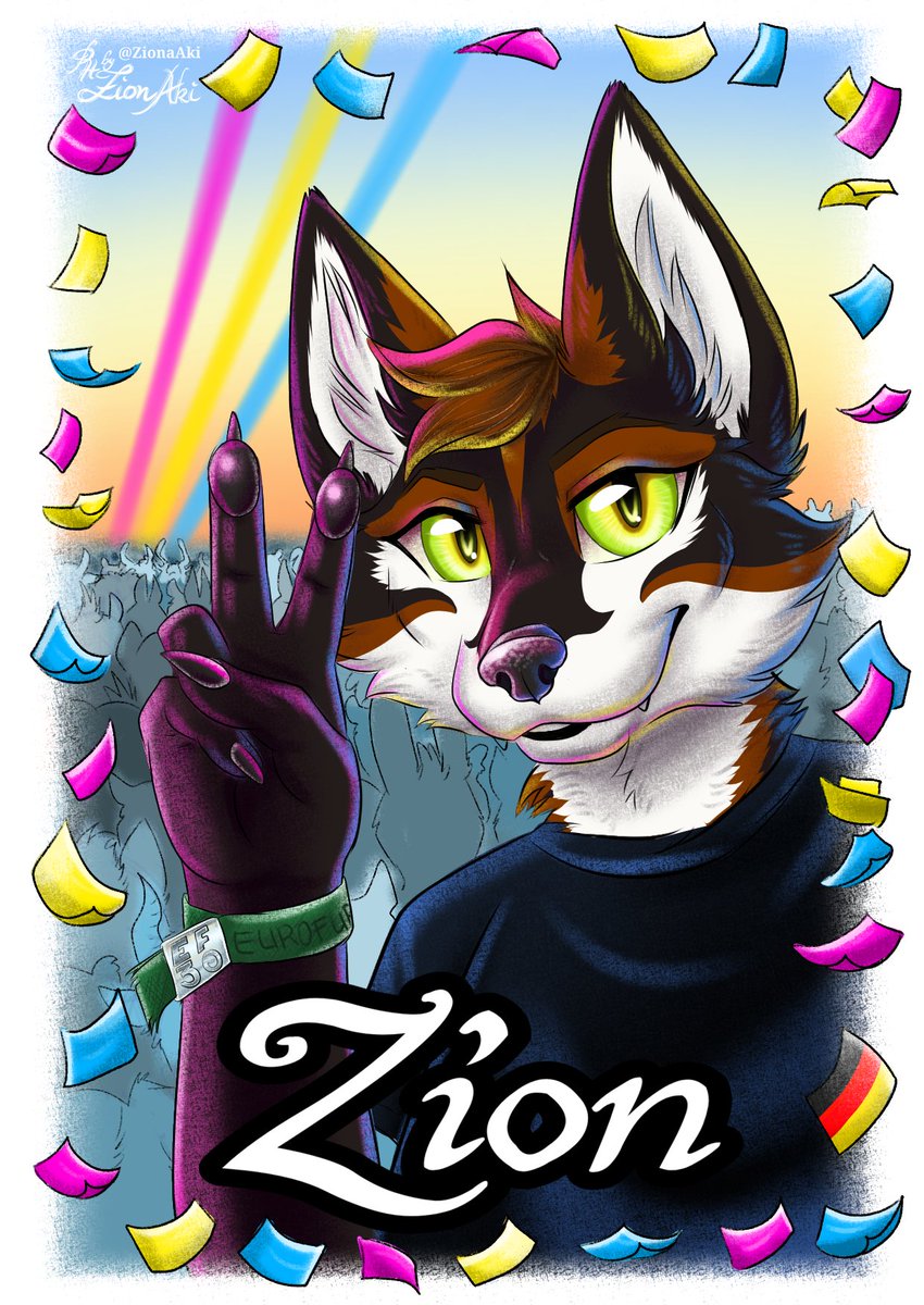 Den letzten beißen die Hunde ~ 

So I started with the first Eurofurence 30 Festival 2026 badges on Sunday already! 

If you're interested you can find all Infos for these badges in my telegram @ ZionAki 

Let's go! 🥳