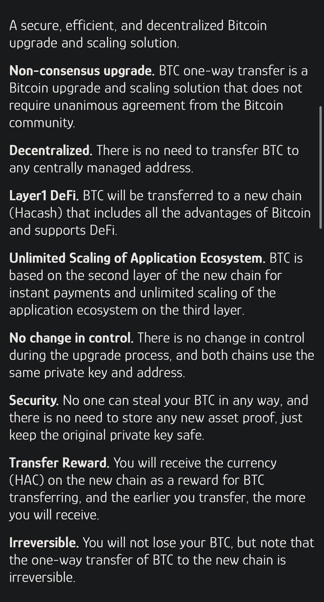 spec01010's tweet photo. @logann001 @CyberArchive @100trillionUSD Lightning isn’t a scaling solution. It’s a sloppy patch. It’s a wet band-aid, and it’s centralized. 

#Bitcoin will be much better off integrated into https://t.co/uIR1a5Jiwu. It will can then fulfill the vision. 

@hacashorg 🤝 @Bitcoin https://t.co/lpLxOOj1oR