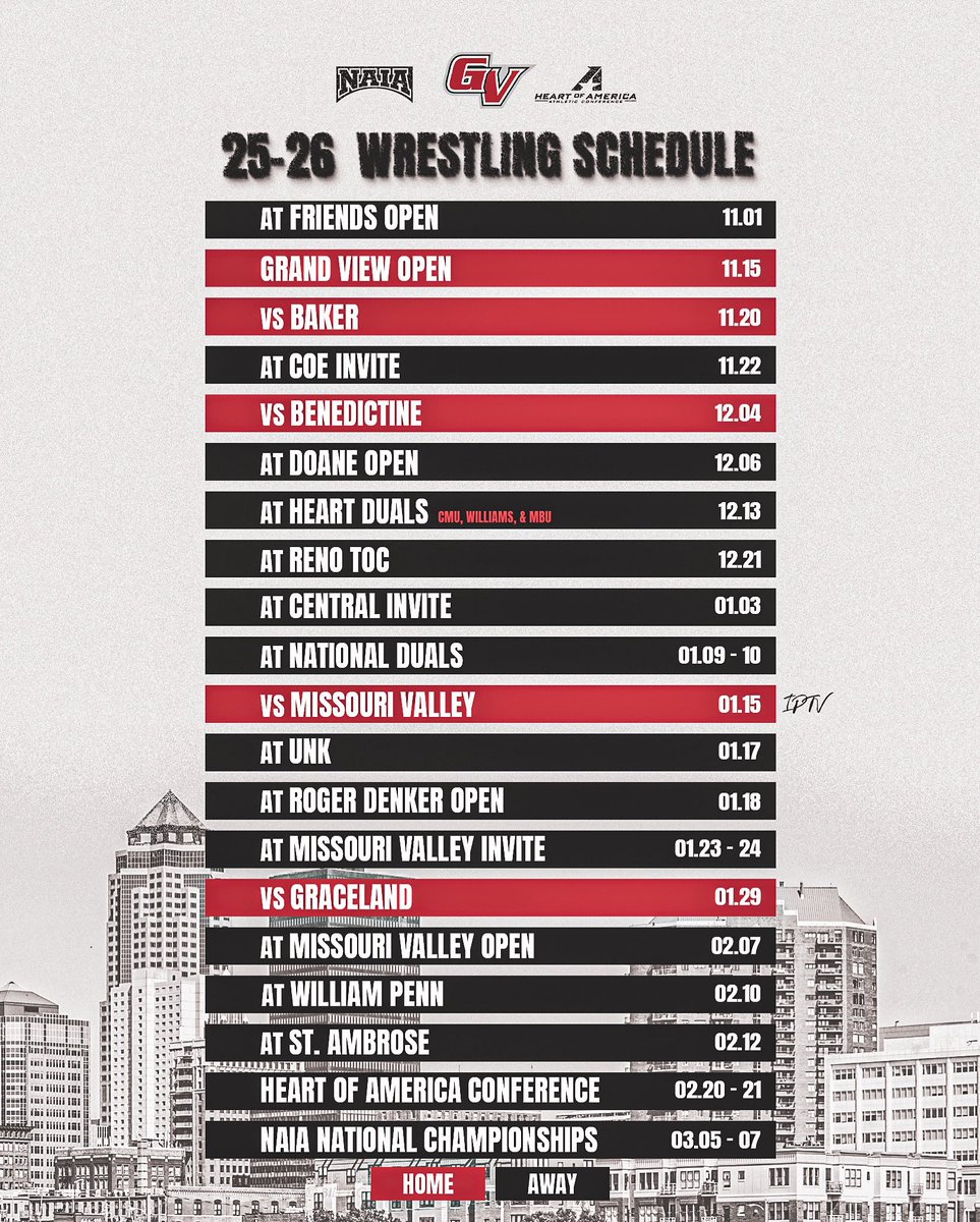 GVWrestling's tweet photo. The slate is set for the 2025/26 season!

Consistent. Reliable. Tough.

#GVwrestling | #ChampionshipLifestyle https://t.co/wKo5H780r4
