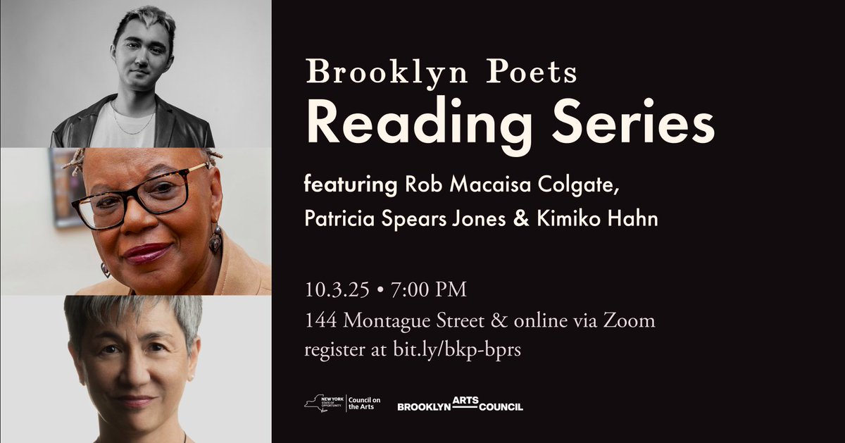 Brooklyn Poets tweet media