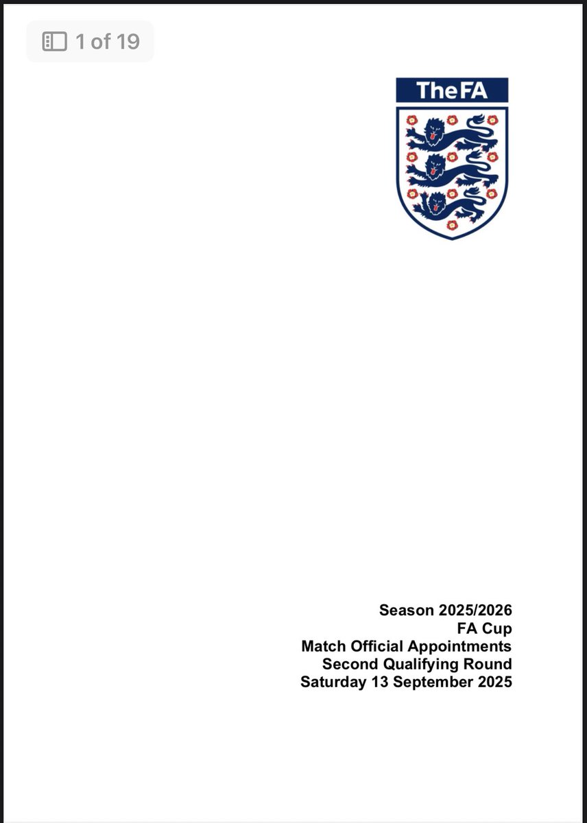 JordanC_32's tweet photo. Fourth FA cup appointment this season. This time fourth official duties https://t.co/W9a4OFU59Z