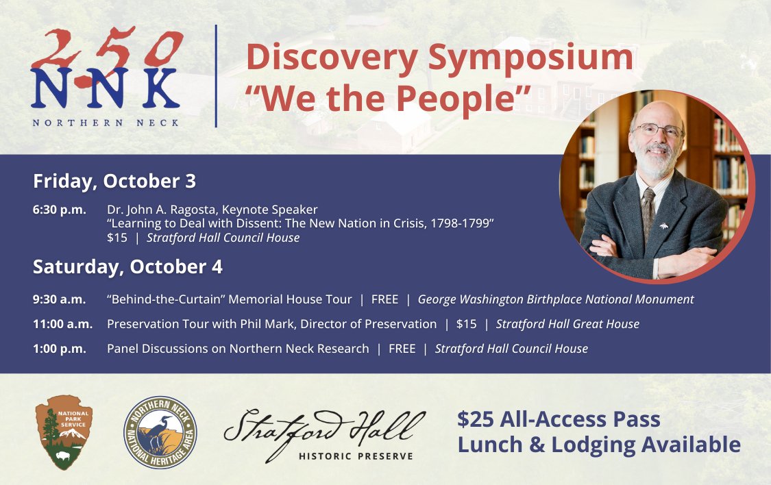 NNK250 Discovery Symposium "We the People" takes place October 3 &amp; 4, details &amp; registration information here - mailchi.mp/27a3d5162518/d…