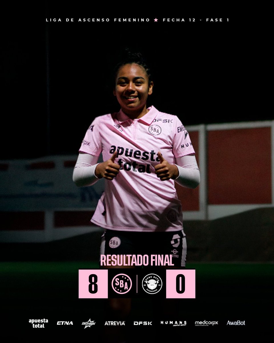 ¡Un gran paso, Rosadas! 🩷

Sport Boys Assn. 8⃣ - 0⃣ Pachacútec Young Boys 

🔝 Con este triunfo aseguramos el pase directo a semifinales de la fase regional en Liga de Ascenso Femenino 2025. 🏆

#VamosBoysTodaLaVida