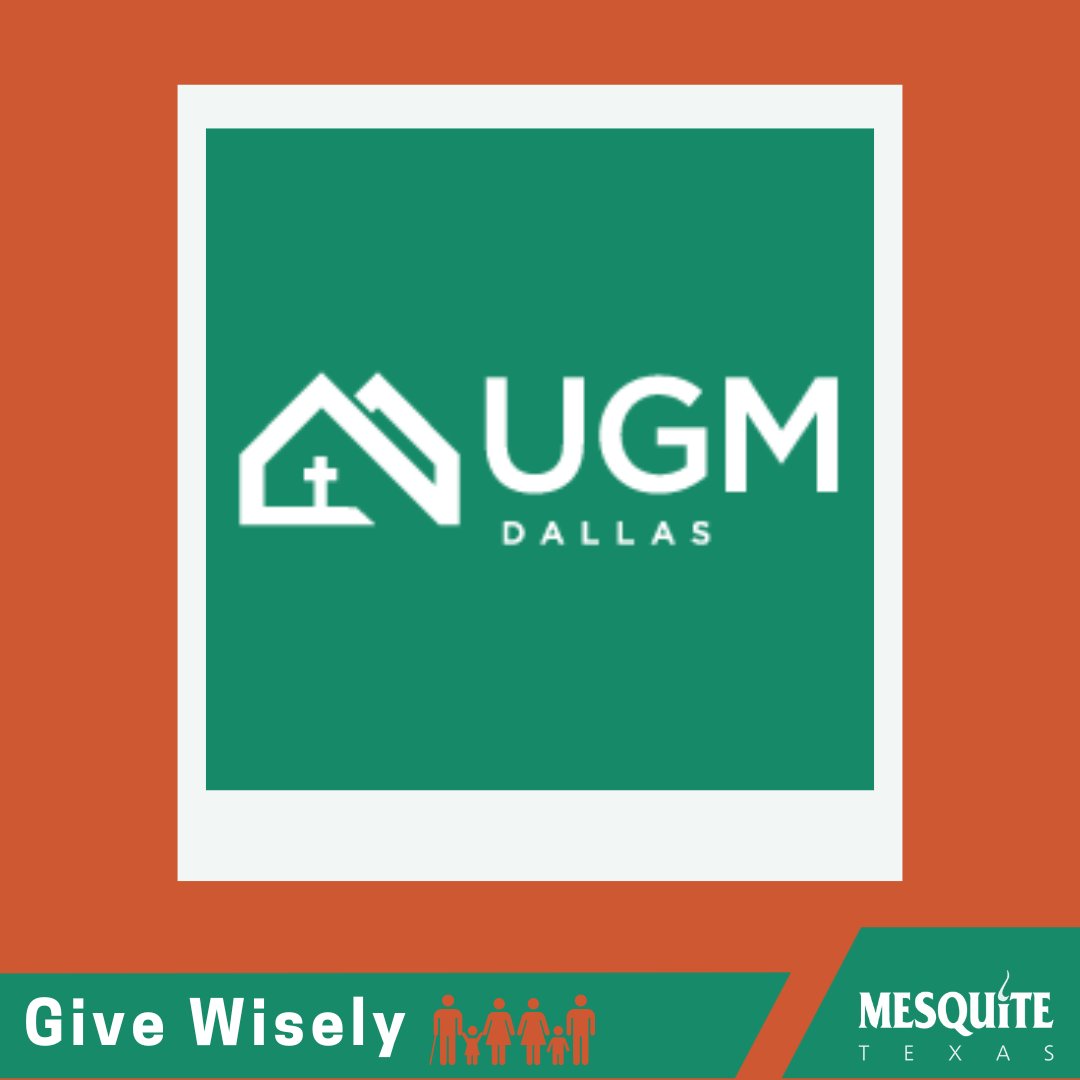 Union Gospel Mission Center of Hope is a shelter that serves single women and women with children.
Find more resources on giving wisely and learn about our community partners at cityofmesquite.com/Resources?utm_…