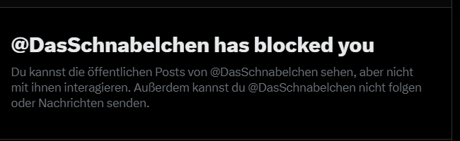 Einmal Weichei immer Weichei.