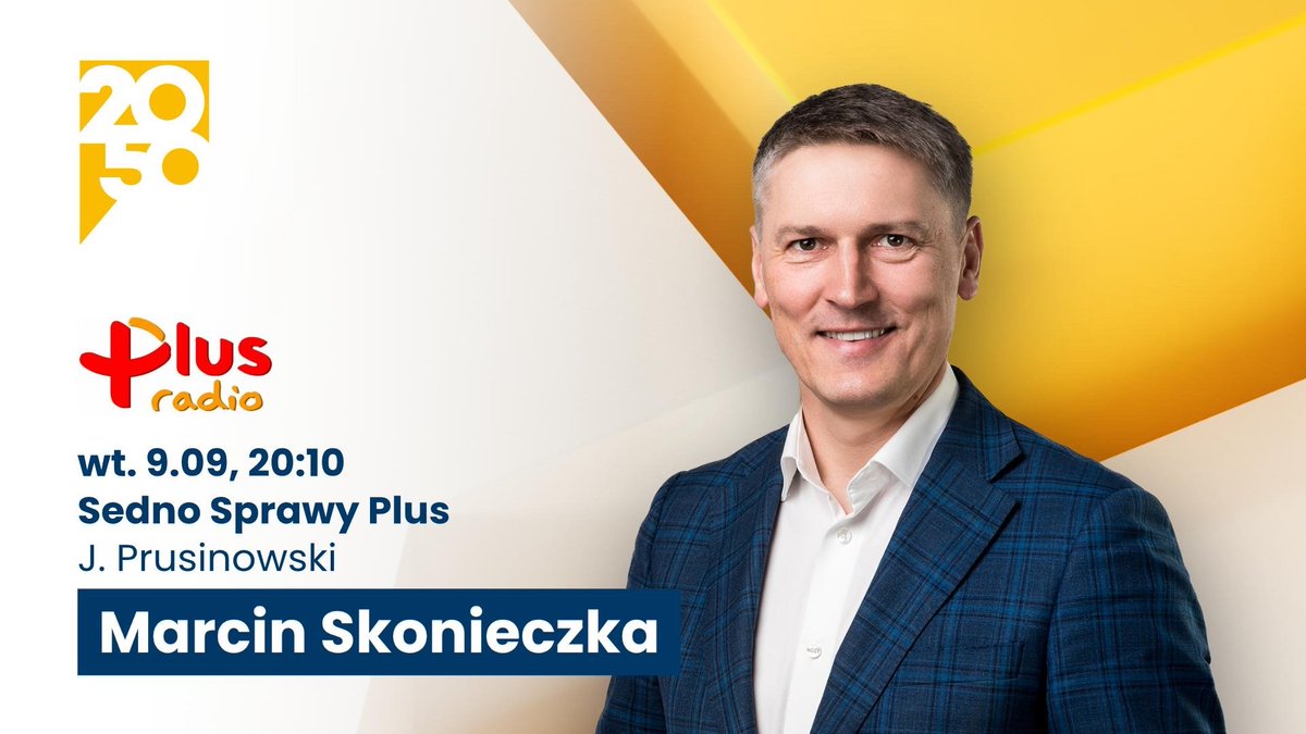 m_skonieczka's tweet photo. Zapraszam na spotkanie medialne na antenie Radia Plus.

#Polska2050 #RadioPlus https://t.co/D8mf5cguMk